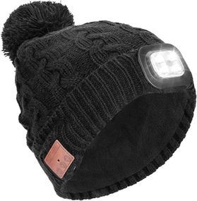 Бездротова музична шапка Powcan з Bluetooth 5.0 та світлодіодним підсвічуванням