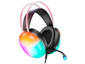 Наушники Hoco rich channel gaming headphones RGB W109 Plus черный