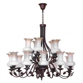 Люстра подвесная кантри E27 60W BR (BKL-056S/15)