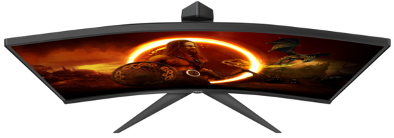 Монiтор 27" AOC C27G2Z3/BK Black/Red | Зображення 3