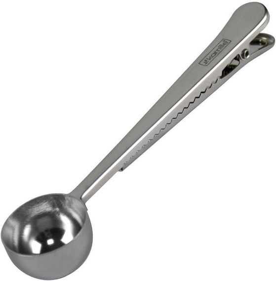 Мірна ложка Kamille з нержавіючої сталі з затискачем, 17.5см