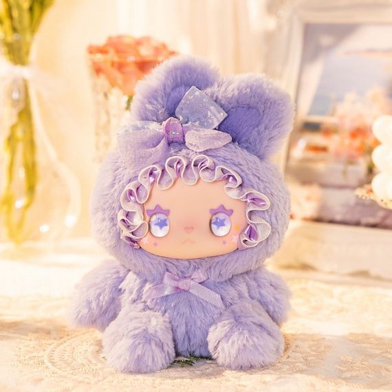 Коллекционная мягкая игрушка с кольцом "Зайчики" POP TOP Lucky Emma MJ-000090 серии "Lovely Emma" | Зображення 4