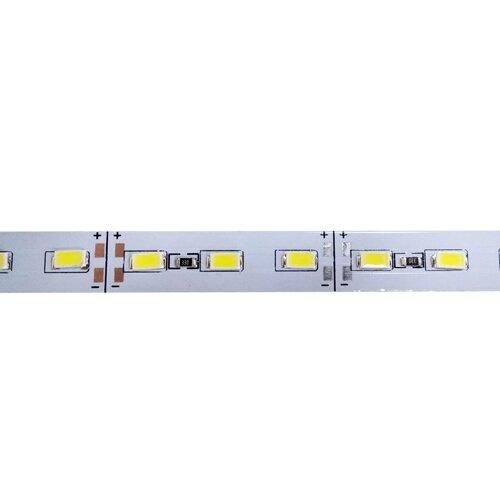 Светодиодная линейка BRT 24V 5630-72 led W 24W 6500K, IP20 белый со скотчем | Зображення 1