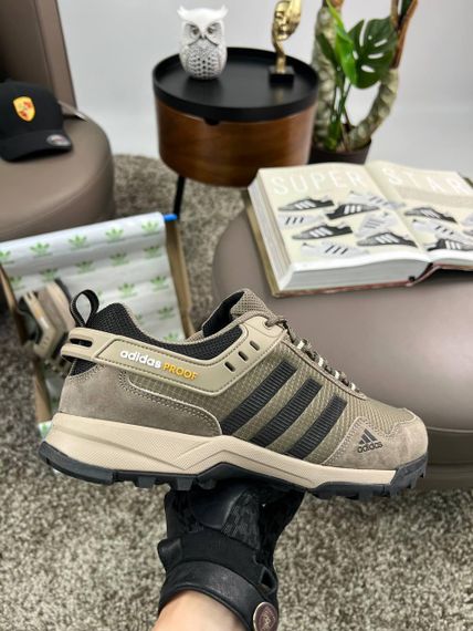 Мужские кроссовки Climaproof Brown Beig Динаміка твого стилю весна / літо / осінь A4182 | Зображення 6