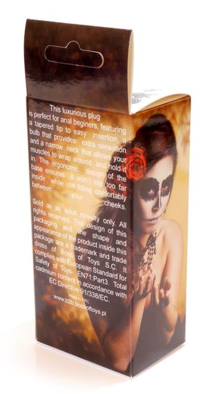 Анальний затор Boss Series - Jewellery Silver PLUG Clear S, BS6400012 sexstyle | Зображення 8