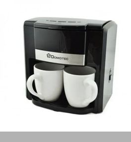 Кавоварка на 2 чашки 420 мл з ложкою Domotec MS-115 (47534-115_471)
