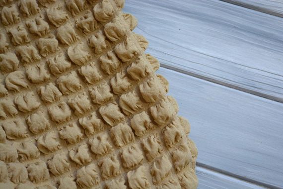 Чохли на стільці з спідницею 6шт, Пісочні | Зображення 1