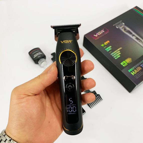 Модная машинка для стрижки волос VGR, Машинка для стрижки на аккумуляторе Моющаяся MT-36 | Зображення 8