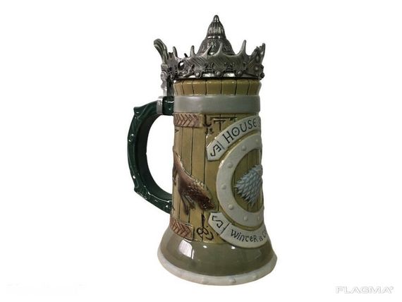 Кружка Game of Thrones House Stark Игра Престолов Дом Старков | Зображення 4