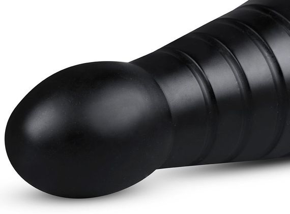 Велика анальна пробка-конус Buttr Devil Dog Butt Plug, Черный | Зображення 3