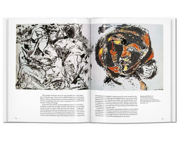 Великие художники книга о живописи Джексона Поллока Pollock. Leonhard Emmerling, Taschen Книги для художников | Зображення 2