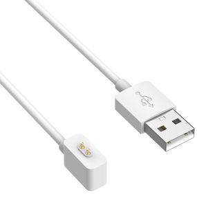Магнітний USB кабель Primo зарядний пристрій для Xiaomi Smart Band 10 - White