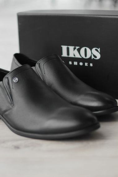 Шкіряні чоловічі туфлі - мінімалізм, який підкреслює статус 39 розмір | Зображення 4