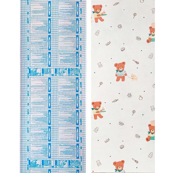 Самоклеюча плівка дитяча 0,45х10м х 0,07мм Ведмедик SW-00000818 | Зображення 2