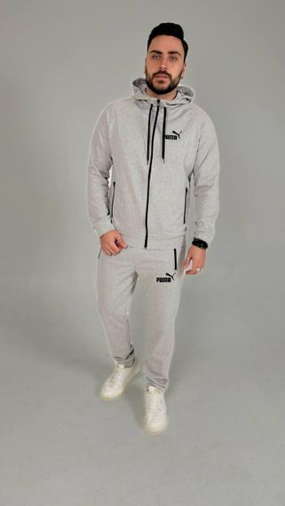 Чоловічий спортивний костюм Puma сірий