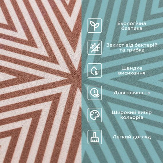 Вологопоглинаючий килимок 40х60х3мм SW-00002554 | Зображення 3