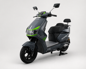 Электроскутер Crosser V5 2500W 72V 35Ah Graphene, до 80 км, 70 км/ч, 2500 Вт, двухместный Графітовий