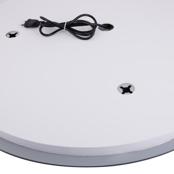 Зеркало Qtap Gemini 800х700 с LED-подсветкой Touch, с антизапотеванием, с диммером, рег. темп цвета (3000-6500K) | Зображення 5