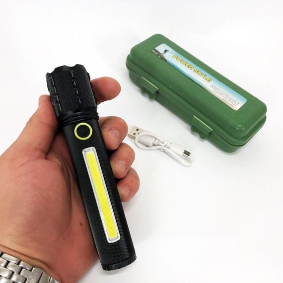 Портативний ліхтар із функцією зарядки Police TD-C82/C72-P50+COB, Ліхтар із захистом від пилу ON-32 | Зображення 9