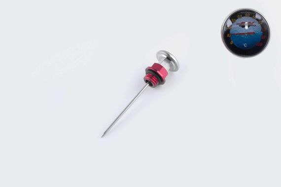 Щуп олії Ø19.0mm, L-137mm (+датчик температури) (червоний) KOMATCU