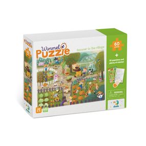Детский Виммельпазл "Лето в деревне" 300558, 60 элементов