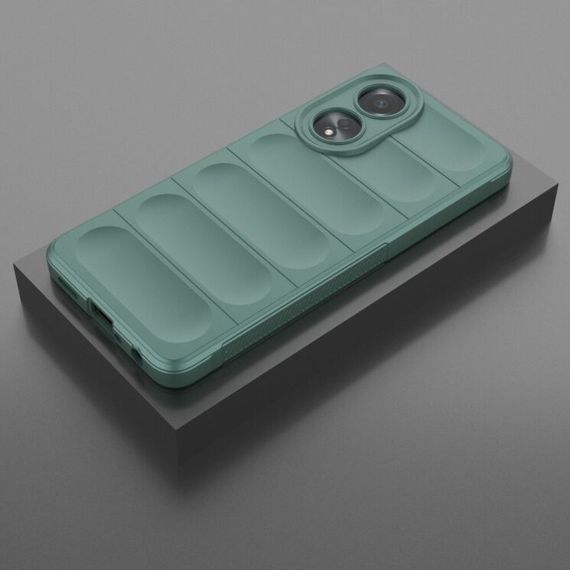 Чохол силіконовий MagCase для Oppo A58 колір Зелений | Зображення 1