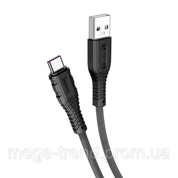 Кабель Hoco Type-C Nano silicone fast charging data cable X67 |1.2m, 5A| | Зображення 9