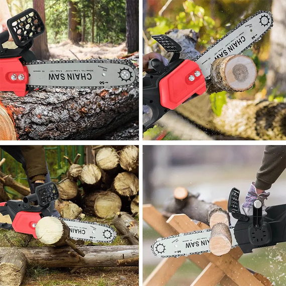 Аккумуляторная цепная пила Electric SAW 16 дюймов в чемодане + 2 аккумулятора RED | Зображення 2