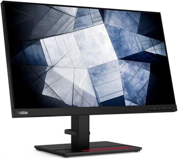 Монитор Lenovo ThinkVision P24h-20 / 24" (2560x1440) IPS / 1x HDMI, 2x DisplayPort, 1x USB Tipe-C, 4x USB 3.0, 1x Audio, 1x Ethernet / 2x 1W / VESA 100x100 / Pivot б/у | Зображення 4