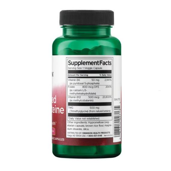 Activated Homocysteine - 60 vcaps | Зображення 1