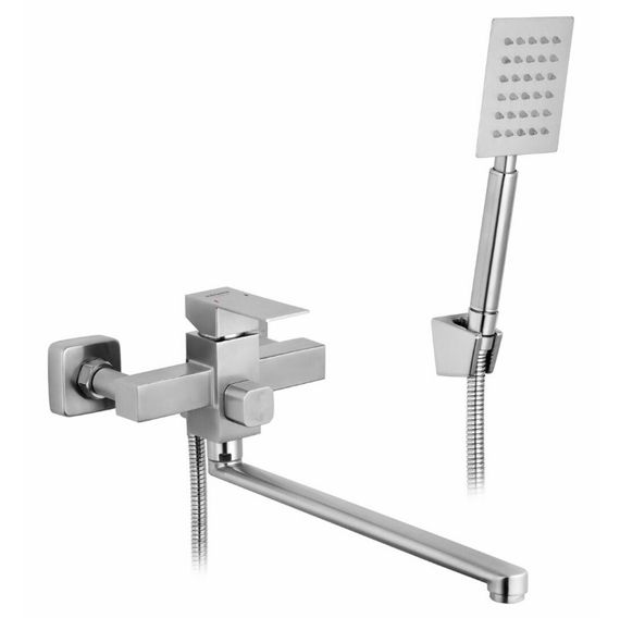 Змішувач для ванни Kroner KRP Edelstahl Kubus-ESG071 (CV036661) | Зображення 6