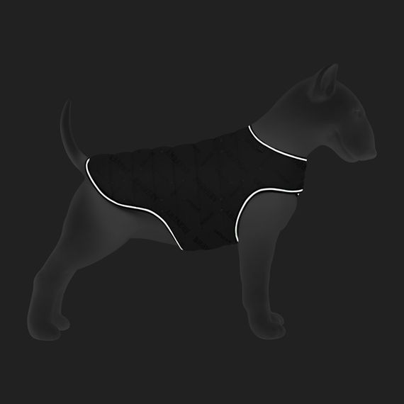 Курточка-накидка для собак WAUDOG Clothes, малюнок "Сміливість", M, А 37 см, B 52-62 см, С 36-47 см | Зображення 4