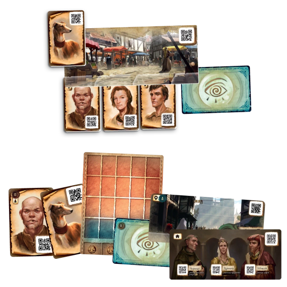 Настільна гра Кримінальні хроніки: 1400 (Chronicles of Crime: 1400) | Зображення 5