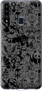 Чохол для Samsung Galaxy A20s A207F з пластику FCh_011116