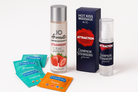 COMBO набір – Love Taste: Полуниця & Тропіки L