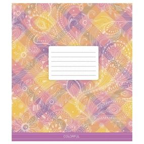 Зошит учнівський "Сolor mania" 018-3386L-2 в лінію, 18 аркушів