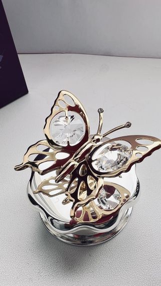 Міні-скринька зі стразами Butterfly Box 5,5 см | Зображення 2