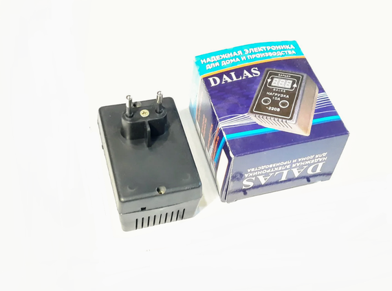 Цифровой электронный барьер 10А DALAS защита от перепадов напряжения | Зображення 2