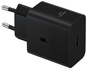 Мережевий зарядний пристрій Samsung 45W Compact Power Adapter EP-T4511NBEGEU Black