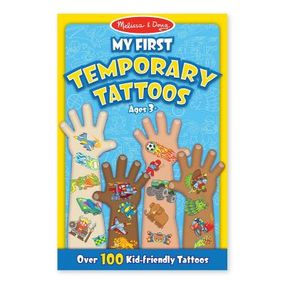 Набір для творчості Melissa&amp;Doug Мои первые временные татуировки, 100 шт., голубые (MD2947)