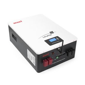 Акумуляторна батарея Must LiFePO4 LP16-48200 51.2V 200Ah, 10,24kWh, BMS100A@16S, CAN2.0/RS232/RS485, 6000 cycles, 625x442x250,