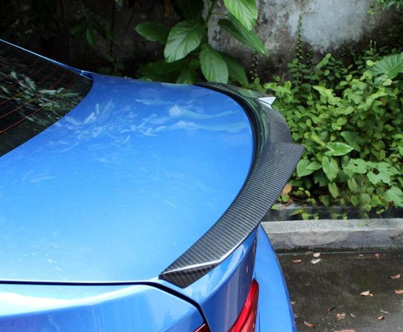 Спойлер M4-Style V2 (для F30/F80, Карбон) для BMW 3 серія F-30/31/34 2012-2019 рр | Зображення 1