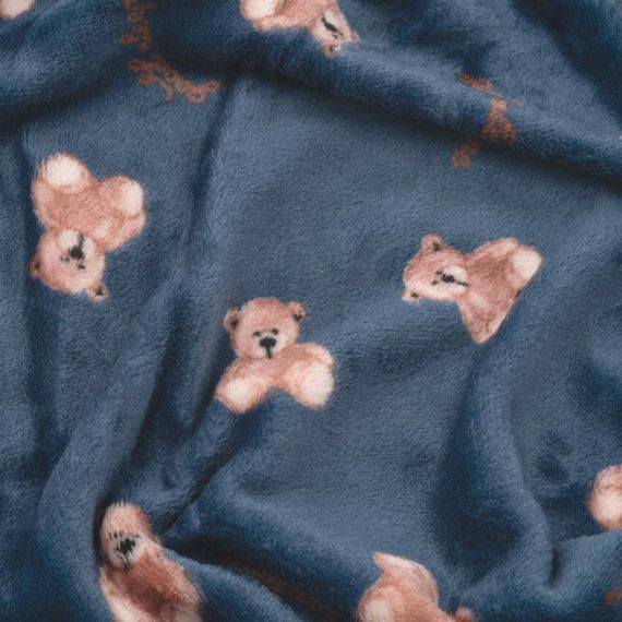 Плед Ardesto Flannel 160х200см, 100% поліестер, плюшеві ведмедики (ART0131PB) | Зображення 2