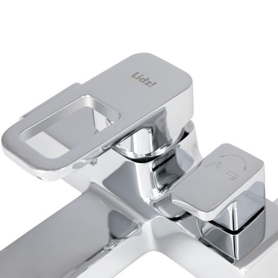 Змішувач для ванни Lidz Wawel 006 (з душовим гарнітуром) (k35) LDWAW006CRM45388 Chrome | Зображення 3