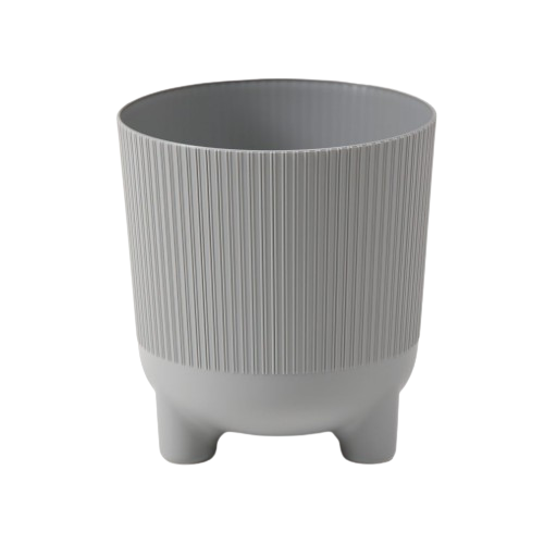 Вазон Арія-Джампер 14см світло-сірий Ламела
