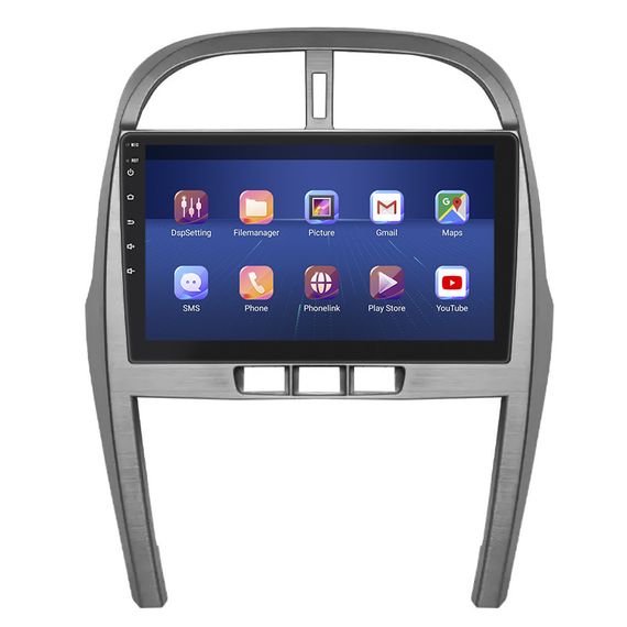 Штатная магнитола Lesko для Chery Tiggo 3 I 2014-2020 экран 10" 4/32Gb 4G Wi-Fi GPS Top | Зображення 1
