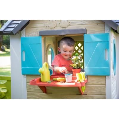 Игровой домик Smoby Toys Садовый с кашпо и кормушкой (810405) | Зображення 6