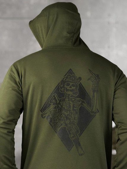 Худі maklin воїн олива ВТ3837 | Зображення 2