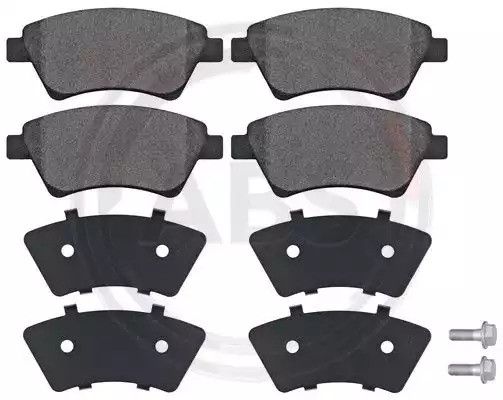 Колодки передні гальмівні Kangoo (4x4) 01-, ABS (37397) | Зображення 1