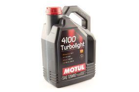 Олива автомобільна, 4 л (напівсинтетика, 10W-40, 4100 Turbolight) MOTULравень100355)